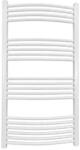WENTOREX Arcos Central 600/1200 vízteres, ívelt törölközőszárító radiátor (fehér - 600 mm), 386561AR60012W