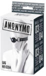 Anonymo by TOYFA Szájpecek TPR puha golyó 64 cm fekete