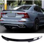 Autovision Volvo S60 Hátsó Spoiler 2019-2024 Zongora Fényes Fekete Abs Műanyag Sport