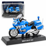 ATLAS Macheta motocicleta BMW R 850 RT 2003 Polizia Italia, albastra, scara 1: 24, Atlas (3093)