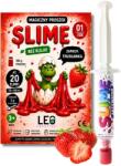 Leo Creative Slime epres ragasztó és bórax nélkül 5 g+ aktivátor 5 ml Piros diy (truskawka 5g)