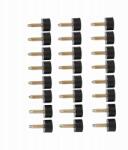  Magassarkú Flekk Cipőfűző 13X13MM 24 Db