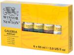 Winsor & Newton Galeria akrilfesték készlet - 6x60 ml