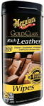 Meguiar's Servetele Piele Meguiars Gold Class Rich Leather Wipes 25 buc (MT-12199579)