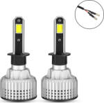 NOVSIGHT Lămpi Autoturismului H1 LED 6500K Alb rece 12-24V 72W 2buc A500 N12 (N12)