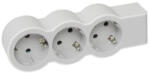 Legrand Priză multiplă, 3x2P+T, Alb (694573)