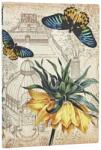Paperblanks Notes Golden Fritillaria Midi gładki, Paperblanks