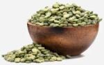 GRIZLY Mazăre verde, decojită - jumătăți 1000 g