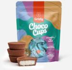 GRIZLY Choco Cups ciocolată cu lapte & cocos 120 g