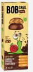 Bob Snail Gustare de fructe în ciocolată cu lapte măr și pară 30 g