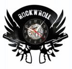  Ceas de perete din disc de vinil, Model Rock, Negru, 30 cm - cod CB5685