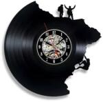  Ceas de perete din disc de vinil, Model Alpinisti, Negru, 30 cm - cod CB2826