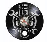  Ceas de perete din disc de vinil, Model Mecanic, Negru, 30 cm - cod CB3041