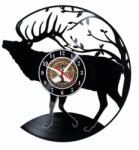  Ceas de perete din disc de vinil, Model Cerb, Negru, 30 cm - cod CB5442