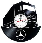  Ceas de Perete Artizanal din Vinil „Mercedes Actros - Lucrat Manual, Cadou de Excepție pentru Șoferi și Pasionați