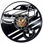  Ceas de perete din disc de vinil, Model BMW, Negru, 30 cm - cod CB4667