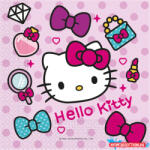 Hello Kitty Fashion szalvéta 20 db-os 33x33 cm (PNN94701) - nyomtassotthon