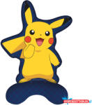Pokémon Pika fólia lufi 67x101 cm (PNN98482) - nyomtassotthon
