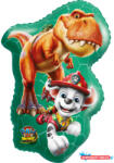 Mancs Őrjárat Dino Movie fólia lufi 46x80 cm (PNN98806) - nyomtassotthon