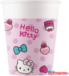 Hello Kitty Fashion papír pohár 8 db-os 200 ml (PNN94700)