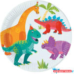 Dinoszaurusz Party papírtányér 8 db-os 23 cm FSC (PNN97973) - nyomtassotthon