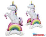 GoDan Unikornis 3D Rainbow fólia lufi 94 cm (MLG192599) - nyomtassotthon