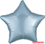  Kék Silk Lustre Pastel csillag fólia lufi 48 cm (DPA9914118) - nyomtassotthon