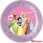 Procos Disney Hercegnők Create Your World micro prémium műanyag lapostányér 4 db-os szett 21 cm (PNN97265) - nyomtassotthon