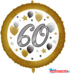 Boldog Születésnapot Happy Birthday 60 Milestone fólia lufi 46 cm (PNN98022)