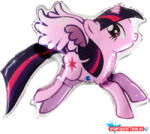 Grabo Én kicsi pónim Twilight Sparkle fólia lufi 84 cm (GBBL163)