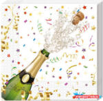Csillogó ünneplés Sparkling Celebration szalvéta 20 db-os 33x33 cm (PNN86849) - nyomtassotthon
