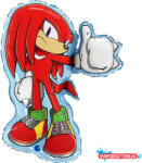 Grabo Sonic a sündisznó Knuckles fólia lufi 66 cm (GBBL266)