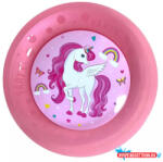 Procos Unikornis Rainbow Colors micro prémium műanyag lapostányér 4 db-os szett 21 cm (PNN96748) - nyomtassotthon