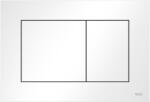 TECE Clapeta actionare rezervor WC incastrat, TECE Now 9240400, alb lucios, 22 x 15 x 0.5 cm (9240400)