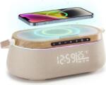 iHunt Boxa iHunt Bed Side 9 in 1 Premium, 15W, Bluetooth, Lumina Ambientala, Multifunctionala, Wood (00003265)