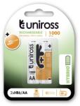 Uniross AA/ceruza 1, 2V 1000mAh Ni-MH HYBRIO akkumulátor 2db/csomag (4895122315707)