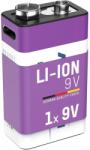 ANSMANN Li-ion 9V akkumulátor 400mAh USB-C 1db/csomag (1315-0005)