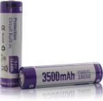 KeepPower 18650 3, 7V 3500mAh védett Li-ion akkumulátor USB-C (6970906554218)