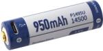 KeepPower 14500/AA 3, 6V 950mAh védett Li-ion akkumulátor USB (6970906554072)