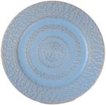 IRIS QX 676567 Műanyag tálca körös 33cm Türkiz (676567)