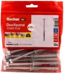 Fischer Dublu cuie fischer DuoXpand 10 x 80 FUS, 10 buc, pentru materiale poroase (53300248)