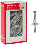 Fischer Dibluri Fischer FU cu suruburi, 25 buc, 8 x 50 mm pentru gips-carton si zidarie (78511848)