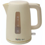 Voltz Cana electrica Oliver Voltz Nice OV51230PR, 2200 W, 1, 7 l, Baza rotativa la 360°, Protectie impotriva functionarii fara apa, Indicator luminos, Filtru, Crem (OV51230PR) Fierbator