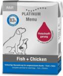 PLATINUM Menu Fish + Chicken (36 x 185 g = 36 doboz) 6.66kg