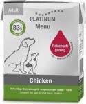 PLATINUM Menu Chicken (12 x 185 g = 12 doboz) 2.22kg