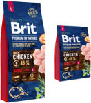  Brit Premium 18kg Brit Premium by Nature Adult Large Breed Chicken száraz kutyatáp 15+3 ingyen