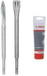 Bosch Hegyesvéső + Laposvéső, önélező 250 mm, SDS-plus + Kenőzsír (061599765K)