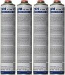 CFH Set 4 butelii gaz CFH AT 7500 cu filet de 7/16 volum 750 ml (52104)