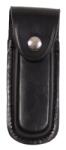MFH Fox Outdoor bőr késtok - Black (78019)