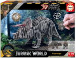 Educa Puzzle dinoszaurusz Triceratops 3D Creature Puzzle Educa hossza 43 cm 67 darabos 6 évtől (20718)